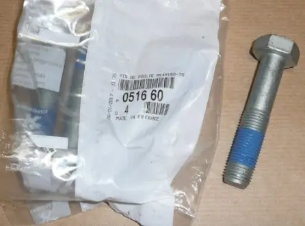 051660 Болт шкива коленвала M14X150-70 кратность 4 штук PEUGEOT/CITROEN подбор по vin на Brocar