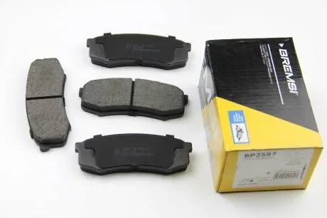 BP2597 Тормозные колодки зад. Toyota Land Cruiser 84- BREMSI BP2597 BREMSI подбор по vin на Brocar