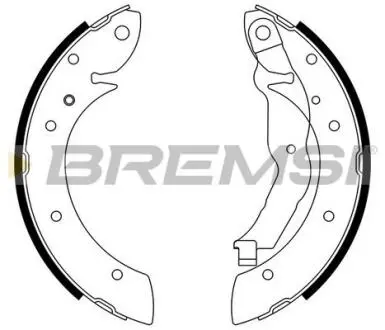 GF0077 Тормозные колодки зад. BMW 3(E36) 90-00 (TRW) BREMSI GF0077 BREMSI подбор по vin на Brocar