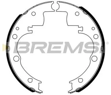 GF0166 Гальмівні колодки зад. Daily II -99 (бараб.) BREMSI GF0166 BREMSI підбір по vin на Brocar