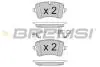 BP3493 Тормозные колодки зад. Audi A6 10- (TRW) BREMSI BP3493 BREMSI підбір по vin на Brocar