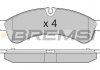 Гальмівні колодки зад. Daily 06- BREMSI BP3365