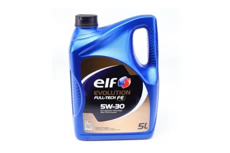 216689 Олива 5W30 Evolution Full-Tech FE (5L) ELF підбір по vin на Brocar