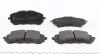 258951851 Колодки тормозные (передние) Peugeot 308 II 1.2-2.0D 13- ZIMMERMANN підбір по vin на Brocar