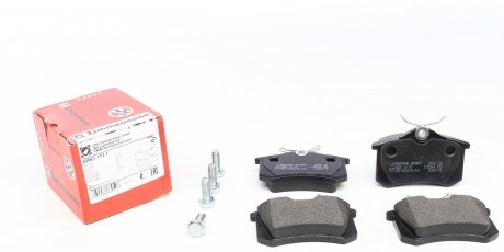 209611721 Колодки тормозные (задние) VW Caddy III 04-/Peugeot 308 07-/Citroen C4 04- (Lucas) (87.2x53.1x17.0) ZIMMERMANN подбор по vin на Brocar