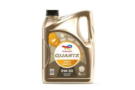 213686 Олива QUARTZ ENERGY 9000 0W-30 (5L) TOTAL підбір по vin на Brocar