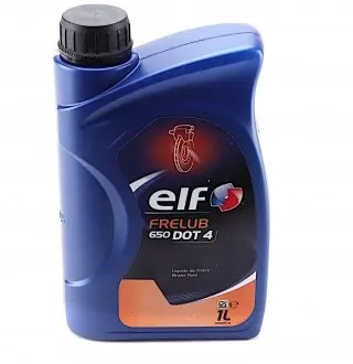 213868 Жидкость тормозная Frelub 650 DOT4 (1L) ELF подбор по vin на Brocar
