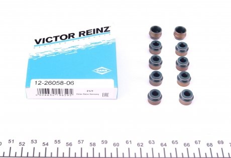 122605806 Сальник клапана (впуск/выпуск) VW T5 2.5 TDI 03-10 (к-кт) VICTOR REINZ подбор по vin на Brocar