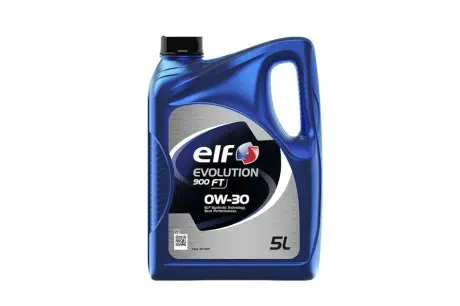 213992 Олива EVOLUTION 900 FT 0W-30 (5L) ELF підбір по vin на Brocar