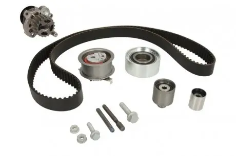 KP15648XS1 Ремкомплекти приводу ГРМ автомобілів з водяним насосом PowerGrip Kit (Вир-во Gates) GATES підбір по vin на Brocar