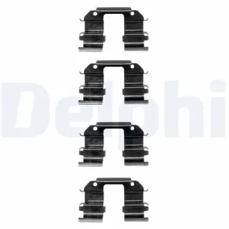 LX0372 Ремкомплект гальмівних колодок DELPHI підбір по vin на Brocar