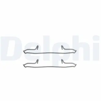 LX0223 Ремкомплект тормозных колодок DELPHI подбор по vin на Brocar
