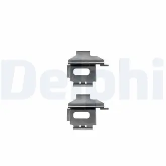 LX0370 Ремкомплект гальмівних колодок DELPHI підбір по vin на Brocar