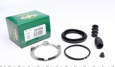 257009 Ремкомплект супорта (переднього) Audi/MB C-class/VW Caddy/Golf/Passat (d=57mm) (Lucas) FRENKIT підбір по vin на Brocar