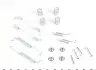 1050795 Комплект пружинок колодок ручника Daewoo Matiz/Chevrolet Matiz 0.8/1.0 98- (Daewoo) QUICK BRAKE підбір по vin на Brocar