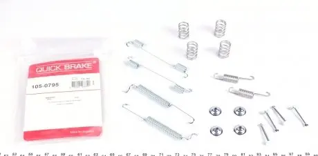 1050795 Гальмівні аксесуари QUICK BRAKE підбір по vin на Brocar