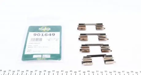 901649 Планка супорта прижимна (к-кт) MB B-class (W245) 05-11 (Lucas) FRENKIT підбір по vin на Brocar