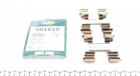 901610 Планка суппорта (заднего) прижимная (к-кт) VW T5 03-10 (Lucas) FRENKIT подбор по vin на Brocar