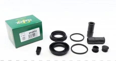 242031 Ремкомплект суппорта (переднего) BMW 5(E60)/6(E64)/7(E66) 04-10 (d=42mm) (Ate) FRENKIT подбор по vin на Brocar