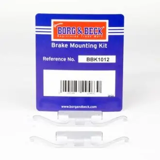 BBK1012 Ремкомплект гальмівних колодок BORG&BECK підбір по vin на Brocar