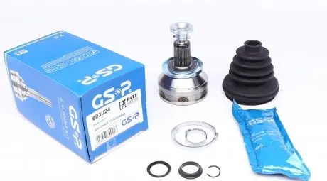 803024 ШРКШ (зовнішній) Skoda Fabia/Roomster/VW Polo/Audi A2 1.2TDI-2.0 99- (36x30x90) GSP підбір по vin на Brocar