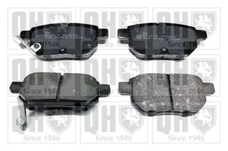 BP1619 Тормозные колодки дисковые МЗ QUINTON HAZELL підбір по vin на Brocar
