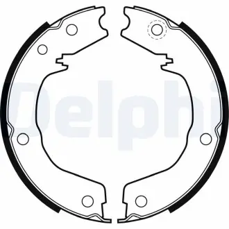 LS2007 Тормозные колодки. DELPHI подбор по vin на Brocar