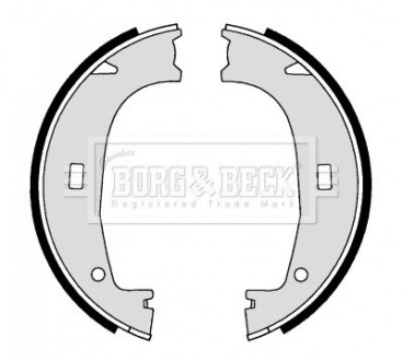 BBS6246 Тормозные колодки. BORG&BECK подбор по vin на Brocar