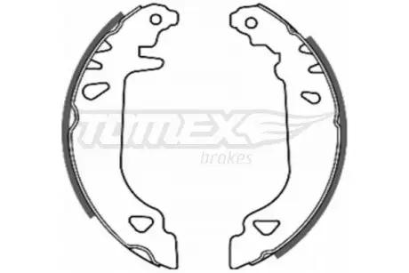2019 Гальмівні колодки зад. 180x32 TOMEX підбір по vin на Brocar