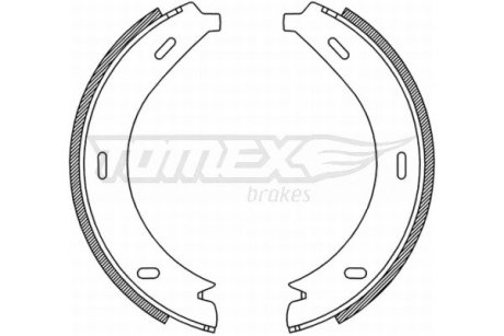 2119 Тормозные колодки. TOMEX підбір по vin на Brocar