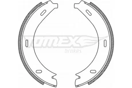 2119 Гальмівна колодка. TOMEX підбір по vin на Brocar