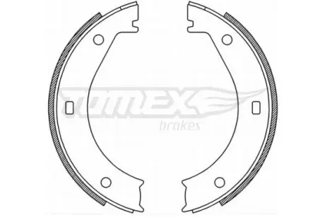 2125 Гальмівна колодка. TOMEX підбір по vin на Brocar