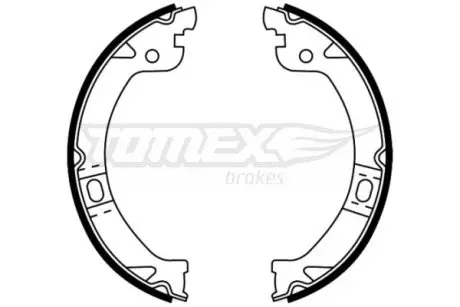 2226 Гальмівна колодка. TOMEX підбір по vin на Brocar