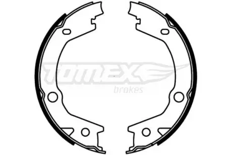 2268 Гальмівна колодка. TOMEX підбір по vin на Brocar