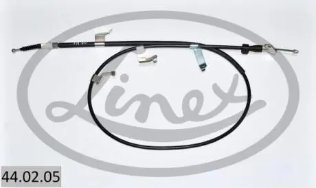 440205 Трос ручного тормоза 1895 мм. LINEX підбір по vin на Brocar