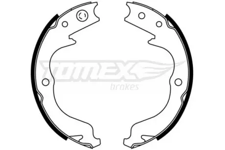 2281 Гальмівна колодка. TOMEX підбір по vin на Brocar