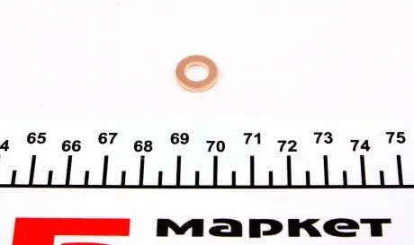 232930 Прокладка форсунки ущільнююча VW Polo 1.2 TDI 09- (7x12.3x2) ELRING підбір по vin на Brocar