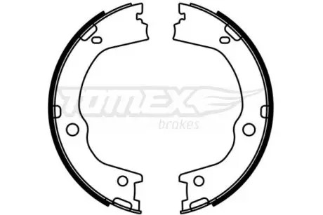 2306 Гальмівна колодка. TOMEX підбір по vin на Brocar