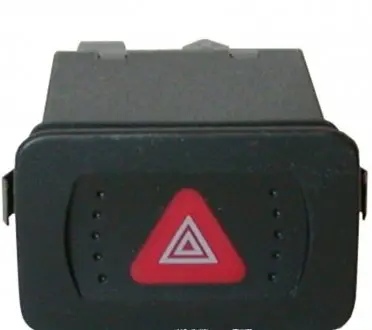 1196300400 Кнопка аварійної сигналізації Golf IV/Bora 97-06 (7 конт.+реле) JP GROUP підбір по vin на Brocar