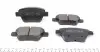 245631651 Колодки гальмівні (задні) VW Caddy III/Golf VI/VII/Touran 10- (Bosch) ZIMMERMANN підбір по vin на Brocar