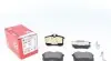 209611521 Колодки тормозные (задние) VW Golf/Passat 83-02/ Peugeot 405 87-96 (Lucas) (87x52.8x15.2) ZIMMERMANN підбір по vin на Brocar