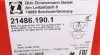 214861901 Колодки тормозные (передние) BMW 5 (E39)/7 (E38) 94-04 (Ate-Teves) ZIMMERMANN підбір по vin на Brocar