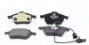 219382001 Колодки тормозные (передние) Audi A6 97-05 (Teves) (с датчиком) ZIMMERMANN підбір по vin на Brocar