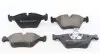 231831951 Колодки тормозные (передние) BMW 3 (E46) 98-07/ X3 (E83)03-11 (Ate-Teves) ZIMMERMANN підбір по vin на Brocar