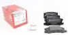 235821551 Колодки тормозные (задние) Mitsubishi Outlander 06-12/Pajero 90- (Akebono) ZIMMERMANN підбір по vin на Brocar