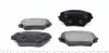 235851701 Колодки гальмівні (передні) Toyota Rav 4 II 00-05 (Akebono) ZIMMERMANN підбір по vin на Brocar