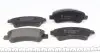 235991901 Колодки гальмівні (передні) Citroen Berlingo 03- (Bendix-Bosch) ZIMMERMANN підбір по vin на Brocar