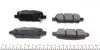 238711381 Колодки гальмівні (задні) Renault Koleos/Nissan Juke/Qashqai/X-Trail/Suzuki 08- (Akebono) ZIMMERMANN підбір по vin на Brocar