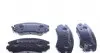 238911701 Колодки тормозные (передние) Hyundai Sonata/Tucson/Kia Sportage 01- (Akebono) ZIMMERMANN підбір по vin на Brocar