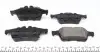241371681 Колодки гальмівні (задні) Ford Connect/Focus/Opel Vectra/Mazda 3/5 C II 02- (Ate-Teves) ZIMMERMANN підбір по vin на Brocar